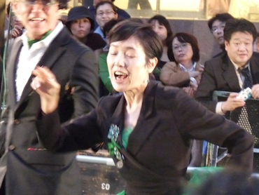 東京国際映画祭　グリーンカーペット