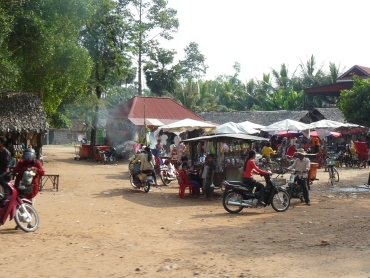 カンボジアの街並み