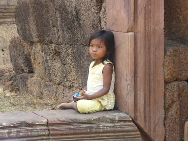 カンボジアの少女