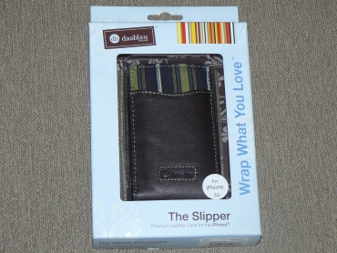 Das Blau The Slipper Leather Case for iPhone