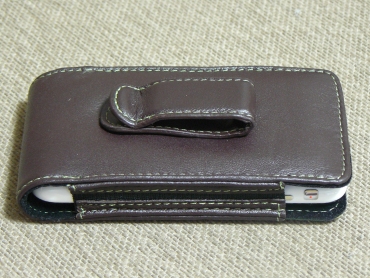 Das Blau The Slipper Leather Case for iPhone